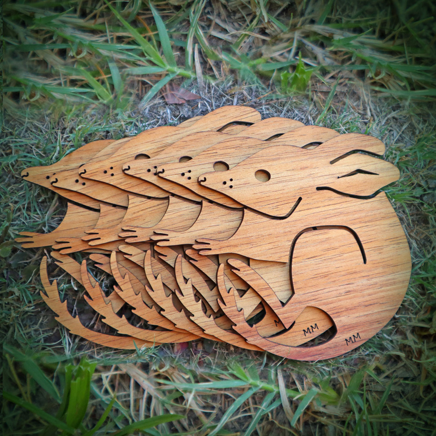 Bilby Coasters - 6 pack