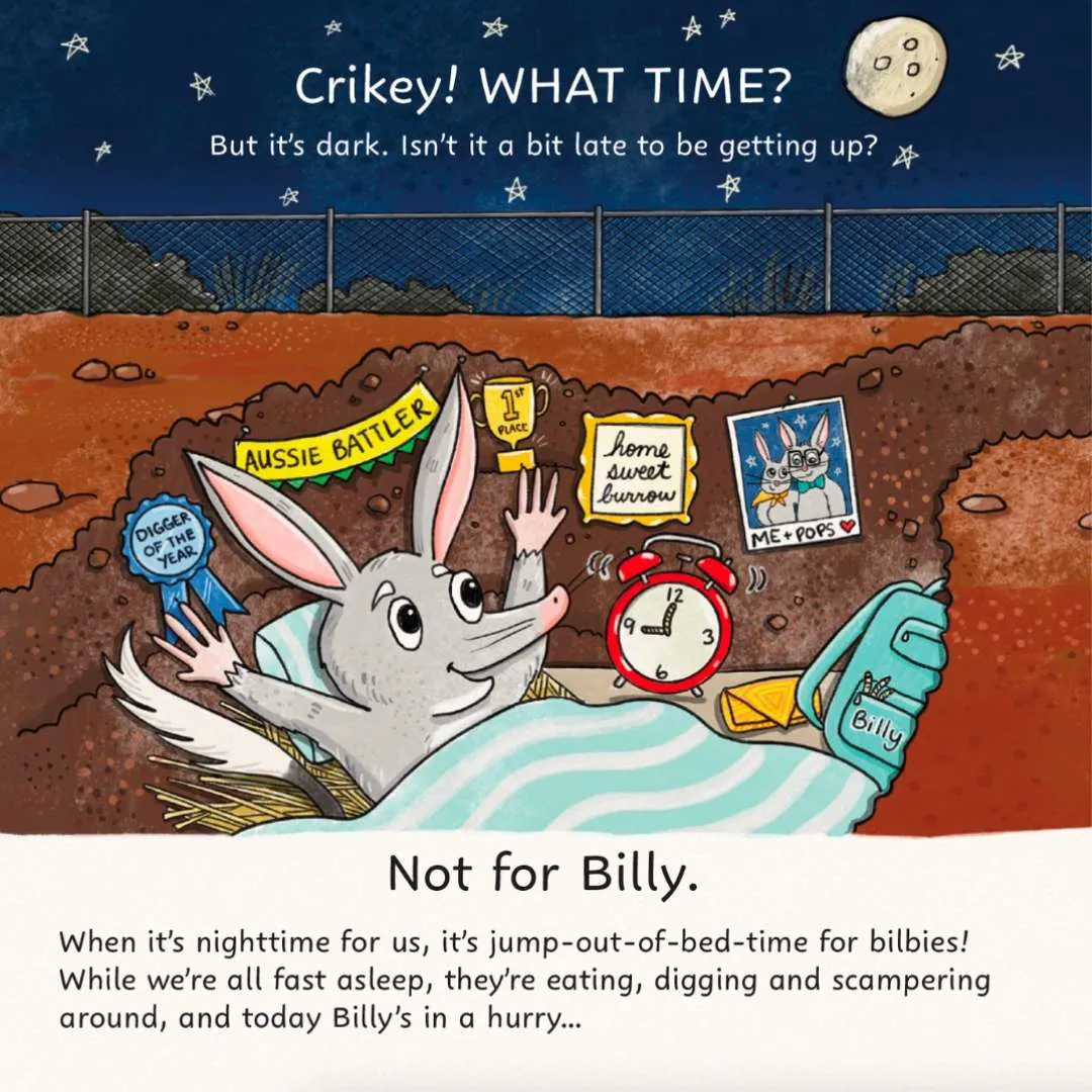 Billy the Bilby's Big Adventure - Australian Wildlife Children's Book (Paperback) - Image 4