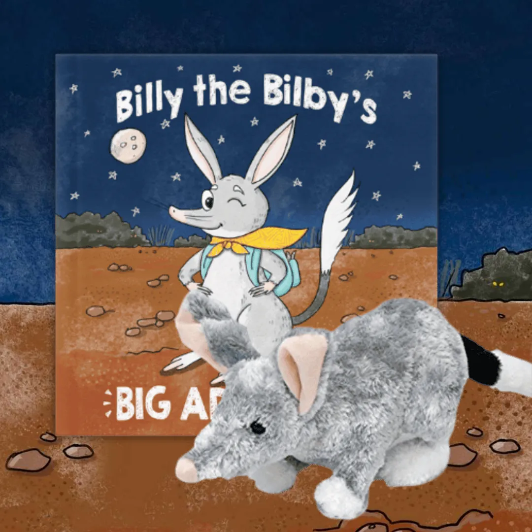 Billy the Bilby Storybook + Plushie Gift Bundle